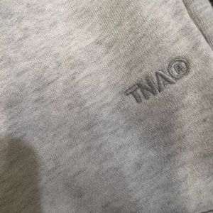 Aritzia TNA Sweat Fleece Mega Fit Cargo Sweatpants